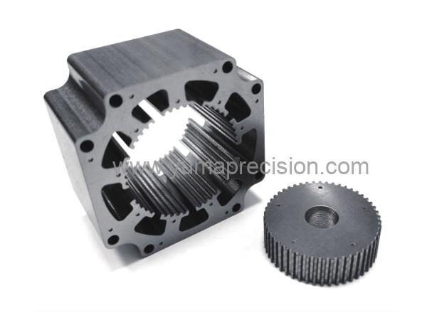 57三相9極(BYG1.8)步進電機定轉子鐵芯